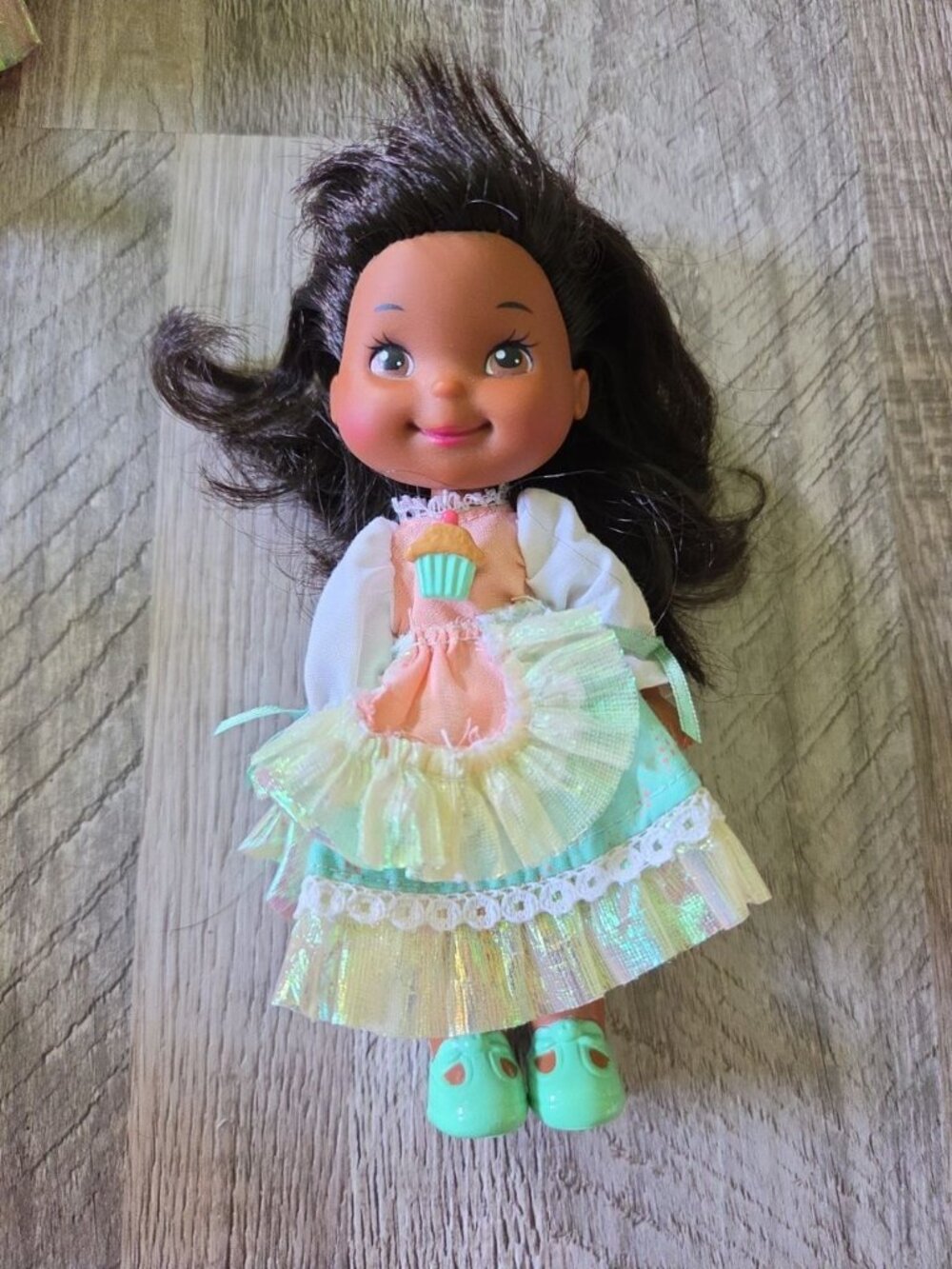 Vintage 1988 Cherry Merry Muffin Apple Amy 6.5"‎ 80s Mattel Complete Outfit Rare